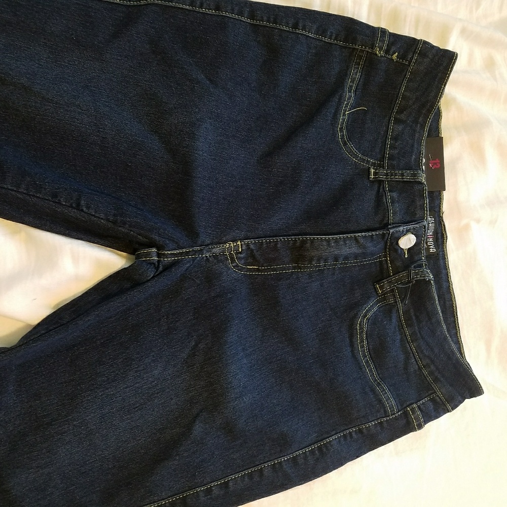 Skinny high waisted jeans